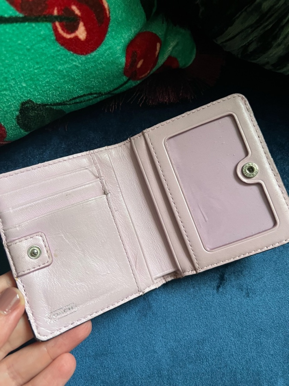 Coach Black Leather Crossbody Bag + Matching Wallet Set - Early 2010s Coach set - Picture 12 of 16
